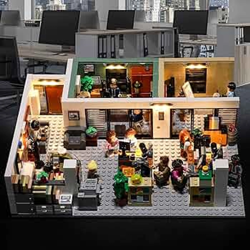 Vaodest LED Light for Lego 21336 The Office Set,Design and Configuration Compatible with Model 21336(LED Light Only, Not Building Block Kit)