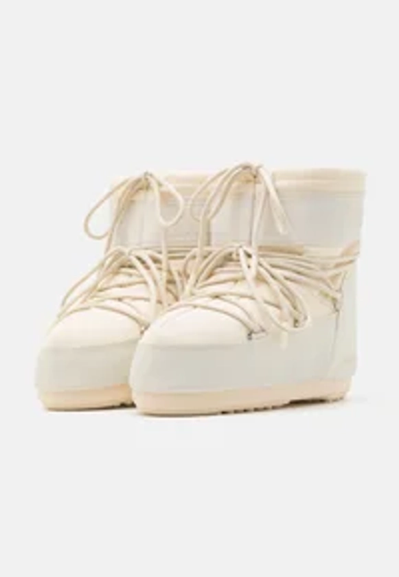 Moon Boot ICON LOW UNISEX - Suvarstomi aulinukai - cream/beveik balta - Zalando.lt