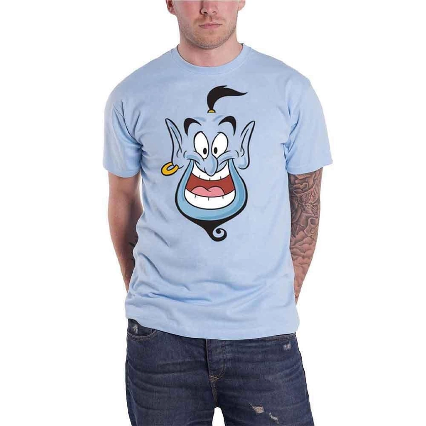 T-Shirts | Aladdin Genie Face T Shirt | Disney