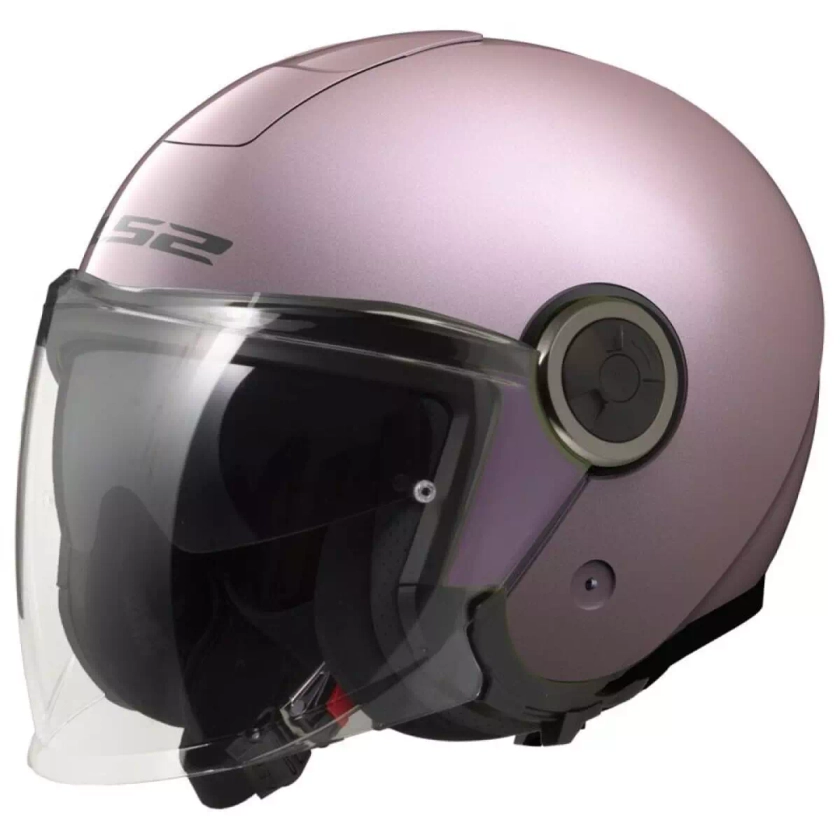 Casque LS2 OF620 Classy Solid Rose Or Mat