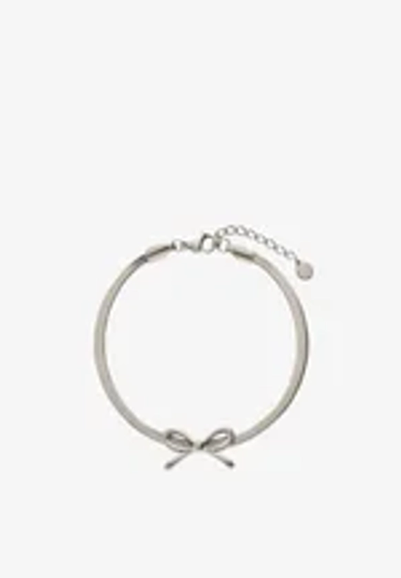 My Jewellery FLAT LINK WITH BOW - Armband - silver coloured/zilverkleurig - Zalando.be