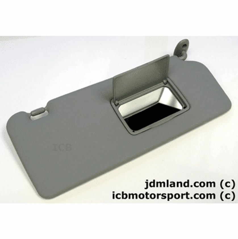 JDM Fit GD3 Pass Side Visor w/ Mirror & Card Holder