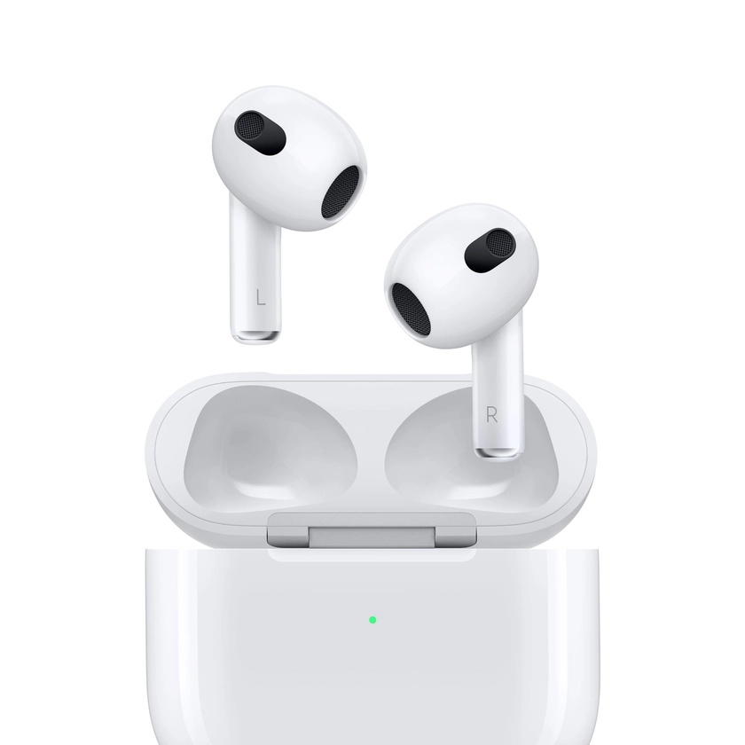2021 Apple AirPods with Lightning Charging Case (3rd Generation)