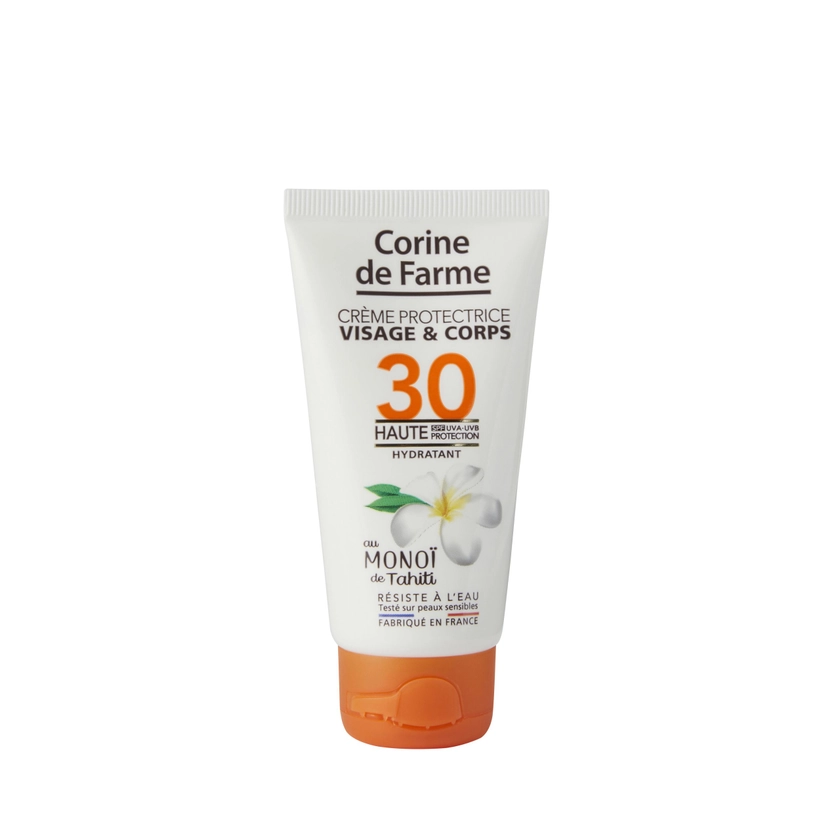 Crème solaire visage & corps SPF30 - Corine de Farme