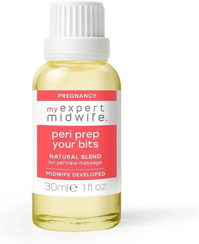 My Expert Midwife Peri Prep Your Bits - Perineal Massage Oil for Pregnancy and Labour to Help Prevent & Reduce Tears & Episiotomy During Birth and Promotes Postnatal Recovery – 30ml : Amazon.co.uk: Health & Personal Care