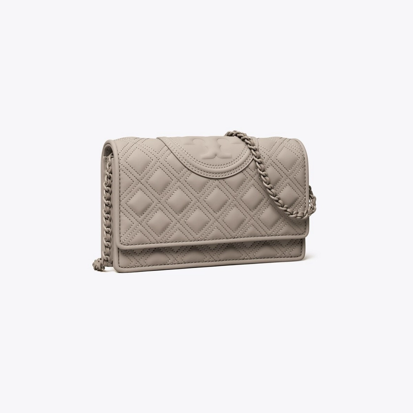 Fleming Soft Matte Chain Wallet: Women's Designer Mini Bags | Tory Burch