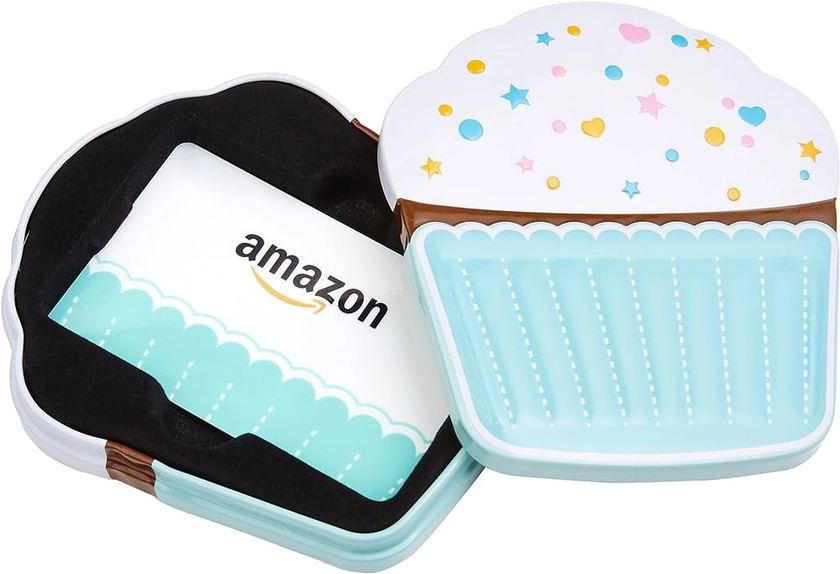 Amazon.com: Amazon.com Gift Card in a Birthday Cupcake Tin : Gift Cards