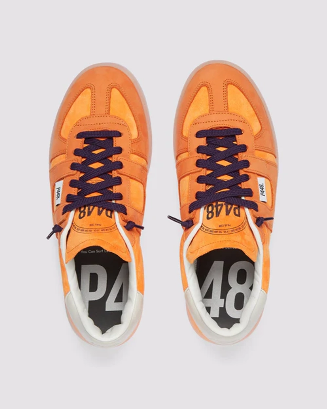 Monza Neon Orange Sneaker