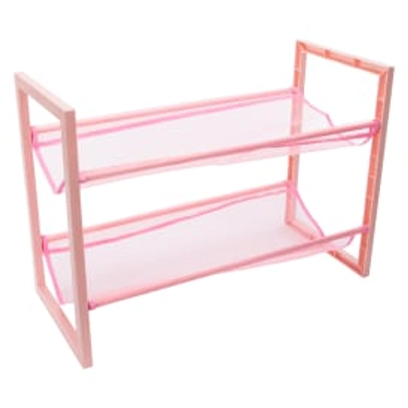 2-Tier Fabric Storage Shelf 23in x 15in