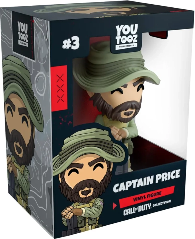 Youtooz Call of Duty Captain Price 4.7" Inch, Captain Price Vinyl Figure, Collectible Captain Price from Call of Duty Call of Duty Collection