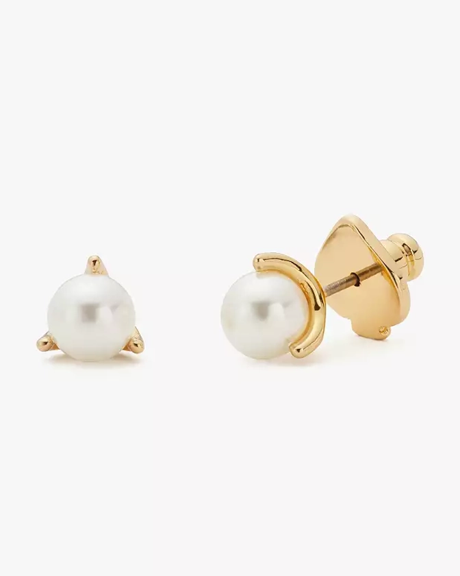 Brilliant Statements Mini Tri Prong Studs | Kate Spade New York