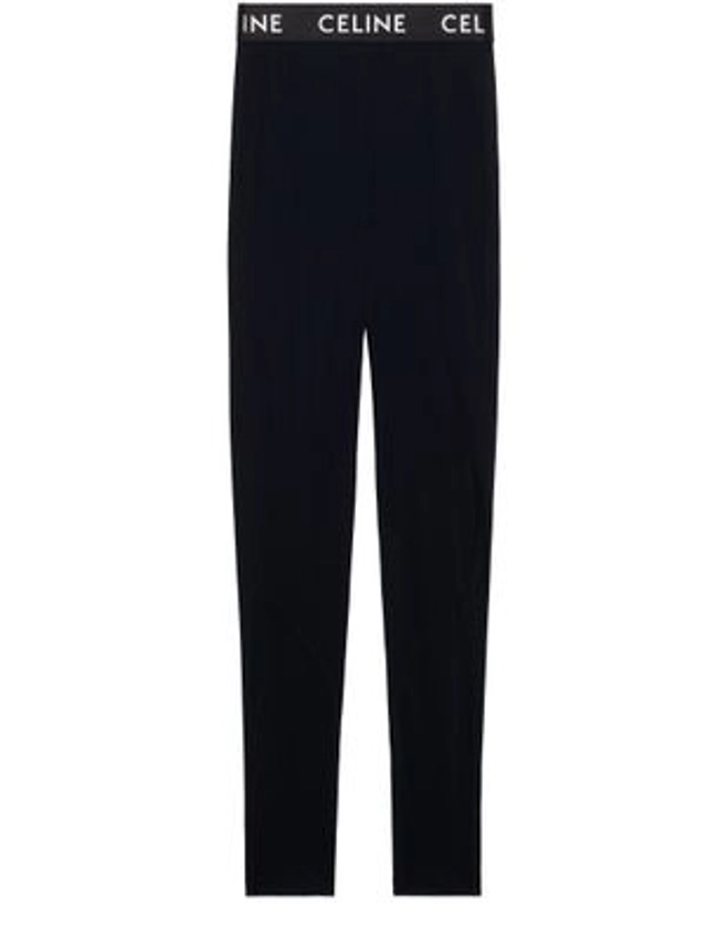 Technical jersey leggings - CELINE