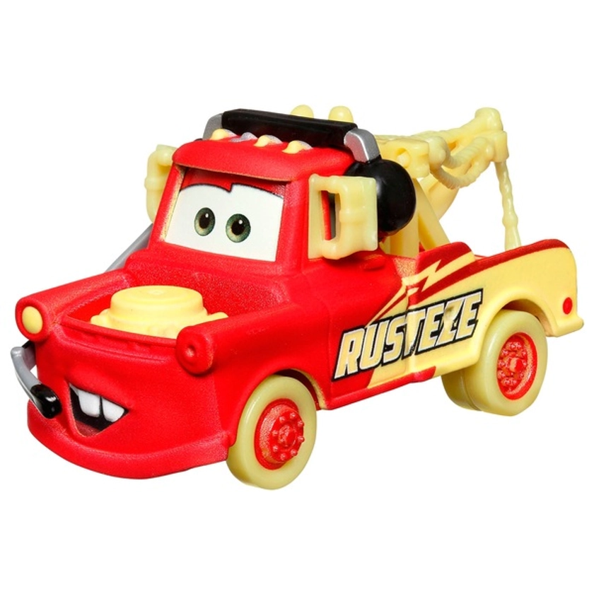 Disney Pixar Cars 1:55 Glow Racers Mater Diecast Vehicle | Smyths Toys UK