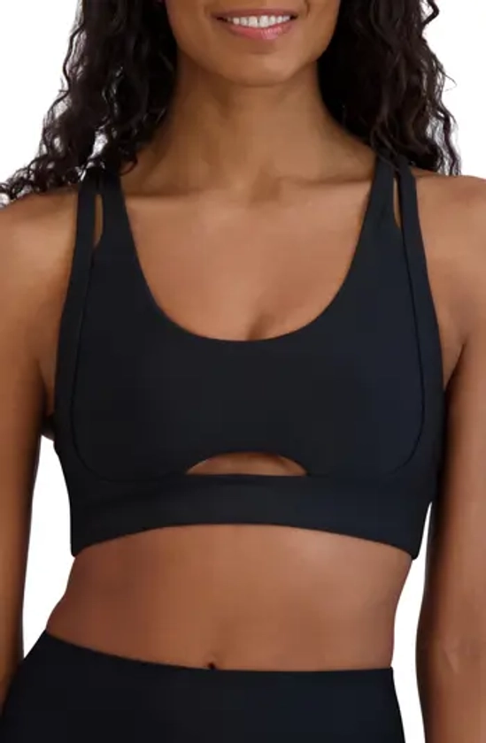 SAGE COLLECTIVE Double Up Cutout Bralette | Nordstromrack