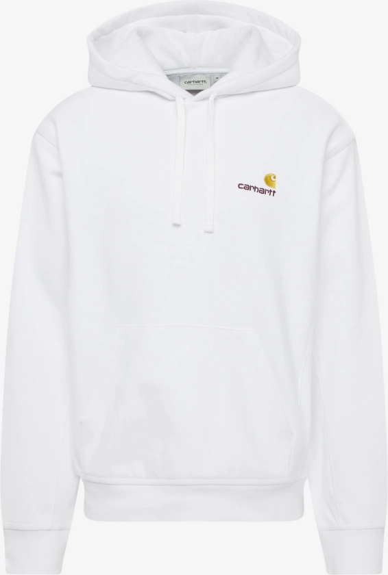 Carhartt WIP Sweatshirt 'American Script' em Branco | ABOUT YOU