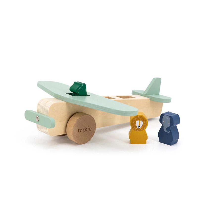 Trixie houten dierenvliegtuig - Designed For Kids
