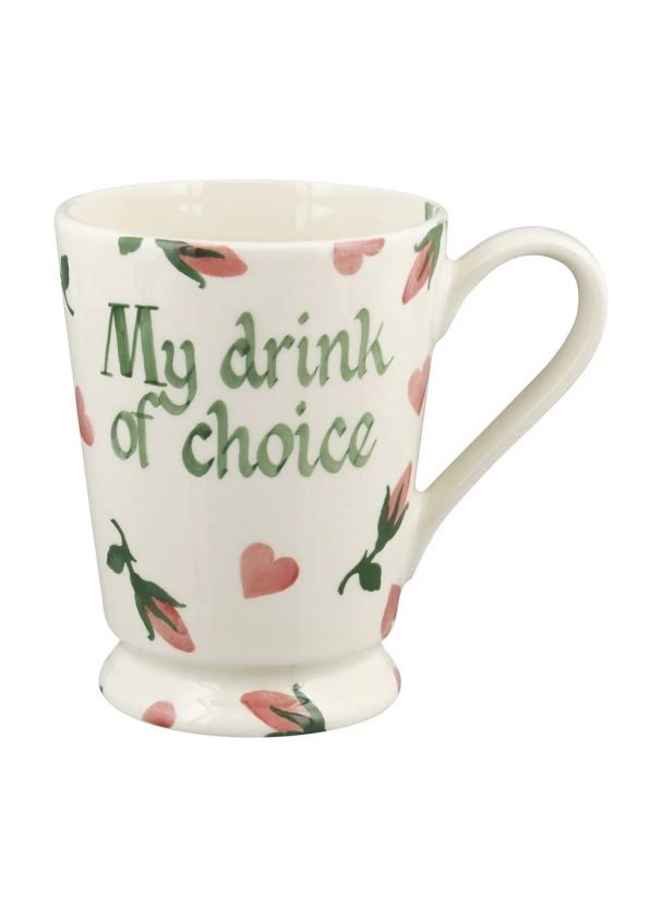 Personalised Little Rose Bud Cocoa Mug