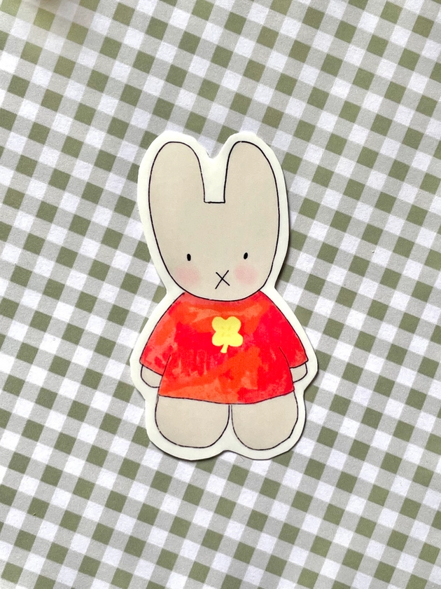 miffy vinyle sticker - by audy's Ko-fi Shop