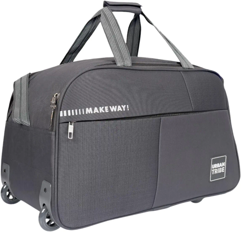 Buy Urban Tribe Novel Wheel Duffel Bag | 2 Wheel Duffle Bag | Built to Last Wheels and Fabric at Amazon.in