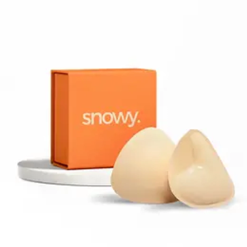 SNOWY Sticky Inserts - Instant Boost Double Sided Adhesive Bra Cup, Outfit Enhancer, Push Up Ultra Boost Inserts Womenswear Accessories