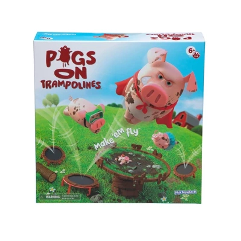 PlayMonster Pigs on Trampolines Board Game