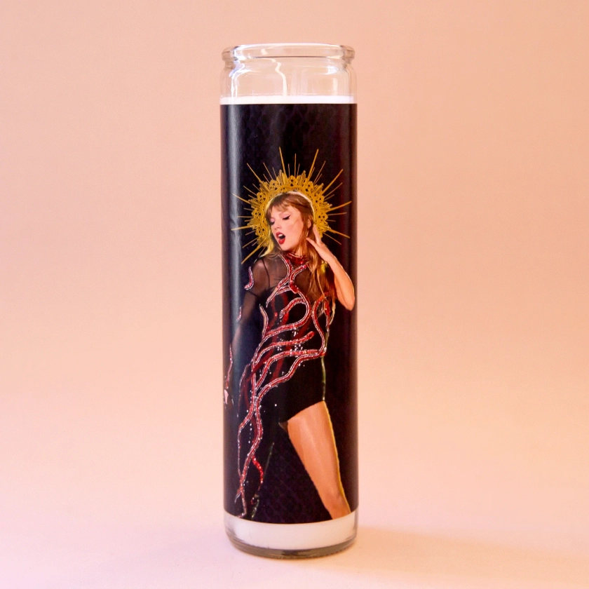 Taylor Reputation Prayer Candle | Black