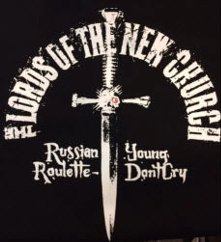LORDS OF THE NEW CHURCH - RUSSIAN ROULETTE BACK PATCH