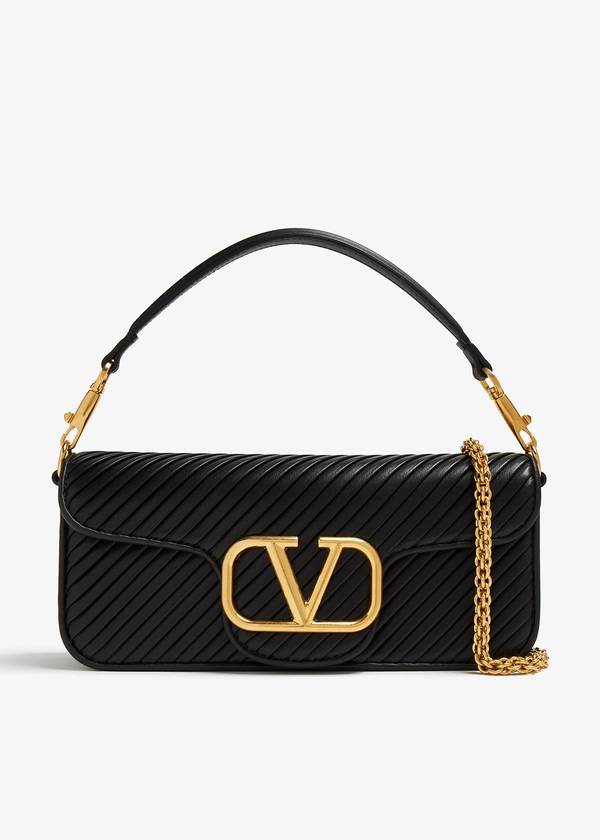 Valentino Garavani Locò shoulder bag for Women - Black in UAE | Level Shoes