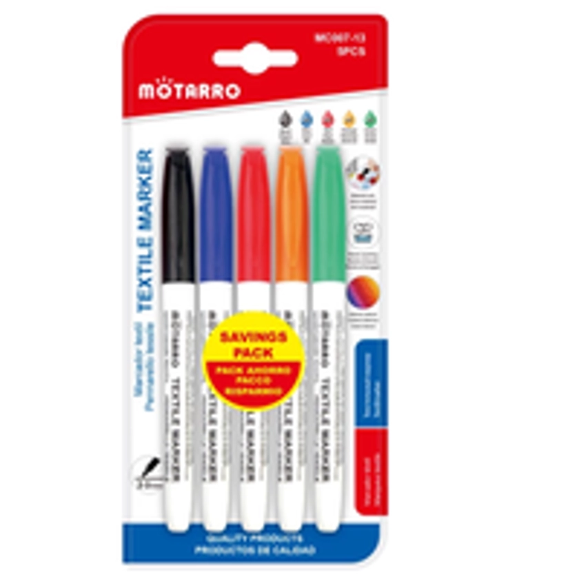 Motarro Textile Fabric Marker Pen Fine Tip Washing/Water Resistant Marker | Shop Today. Get it Tomorrow! | takealot.com