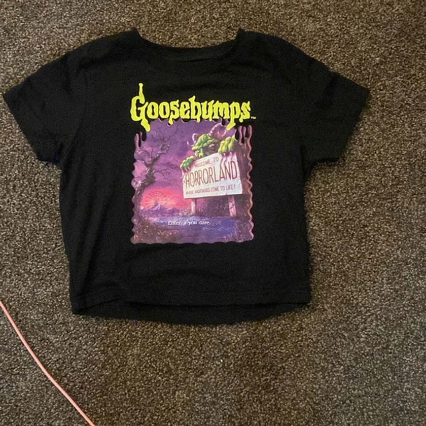 NWOT Goosebumps crop top