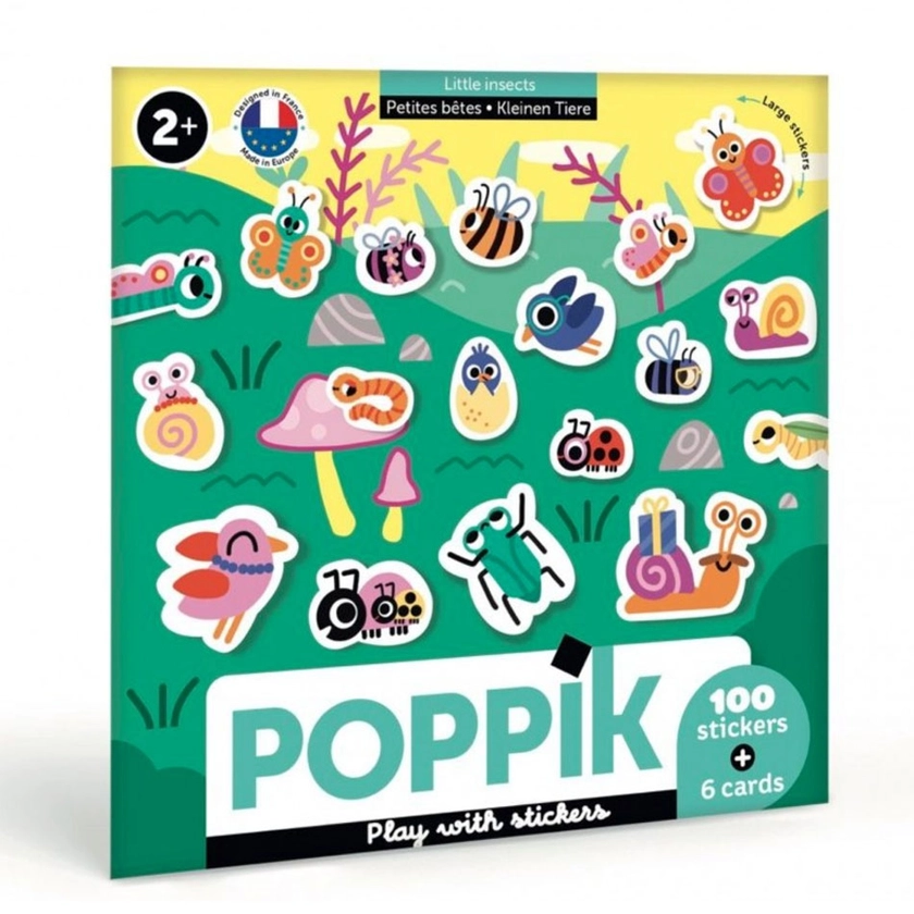 Cartes et stickers Petites bêtes Poppik - Maman Naturelle