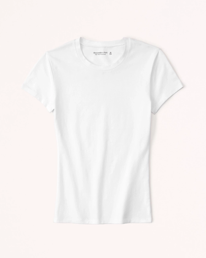 Women's Essential Tuckable Baby Tee | Women's Tops | Abercrombie.com