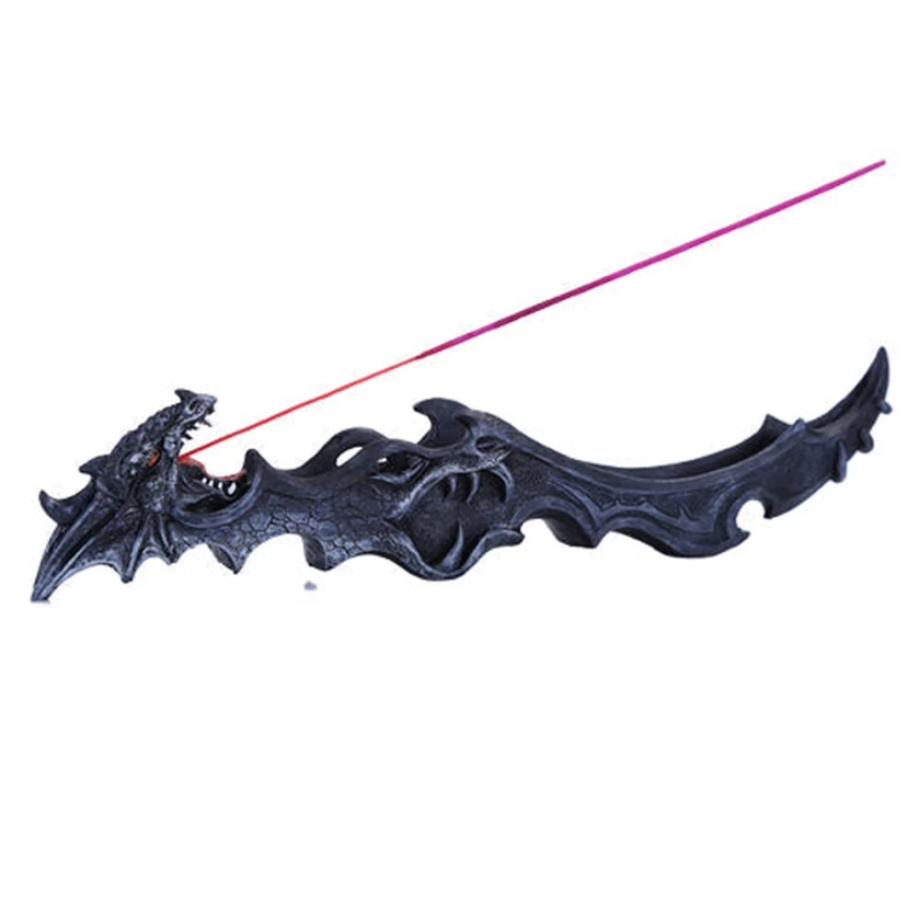 12.75" Dragon Mouth Stick Incense Burner