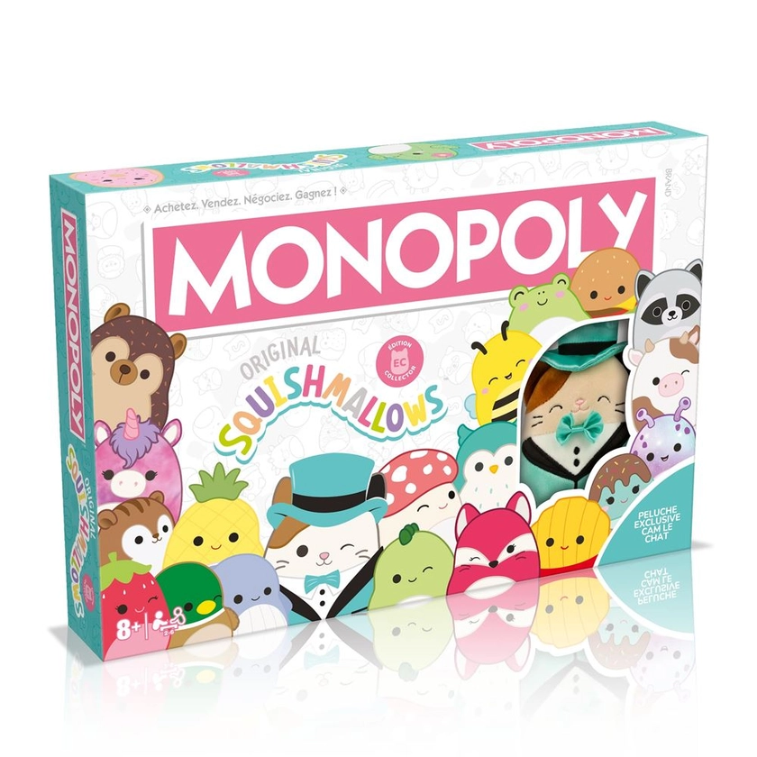 Jeu classique Winning Moves Monopoly Squishmallows