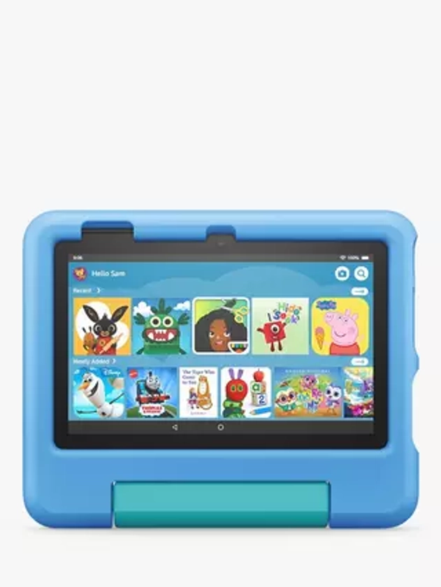 Amazon Fire 7 Kids Edition Tablet (12th Generation, 2022) with Kid-Proof Case, Quad-core, Fire OS, Wi-Fi, 16GB, 7"