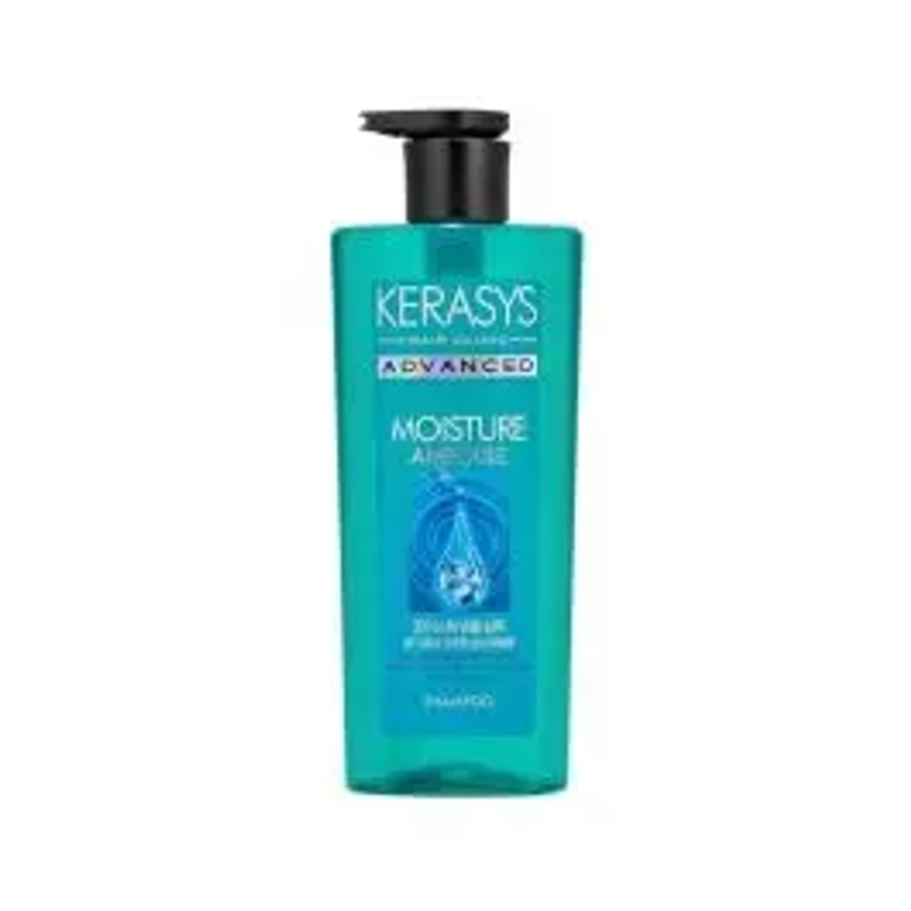 Kerasys Advanced Moisture Ampoule Moisture - Shampoo 600ml (Made in Korea)
