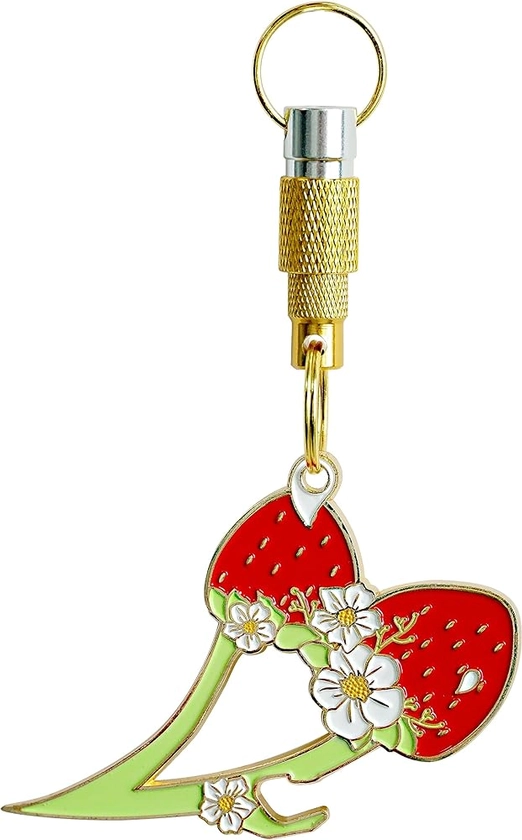 MALTERZER Keychain Safety for Women Self Defense Strawberry Key Chain Accessories Set (Strawberry Keychain Set2) : Amazon.co.uk: Fashion