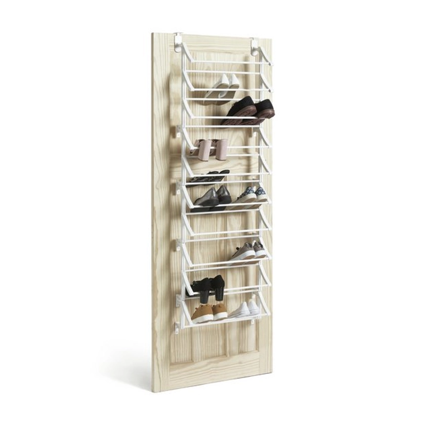 Buy Argos Home Hanging 10 Shelf Shoe Storage Rack - White | Shoe storage | Argos