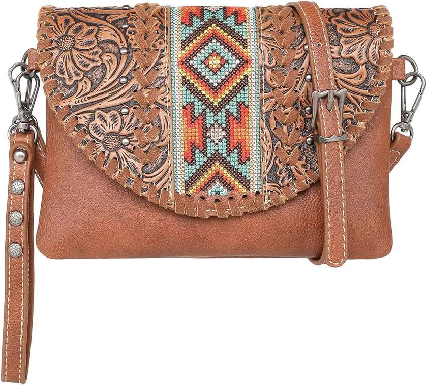 Montana West Western Crossbody Bag For Women Purse Shoulder Bag