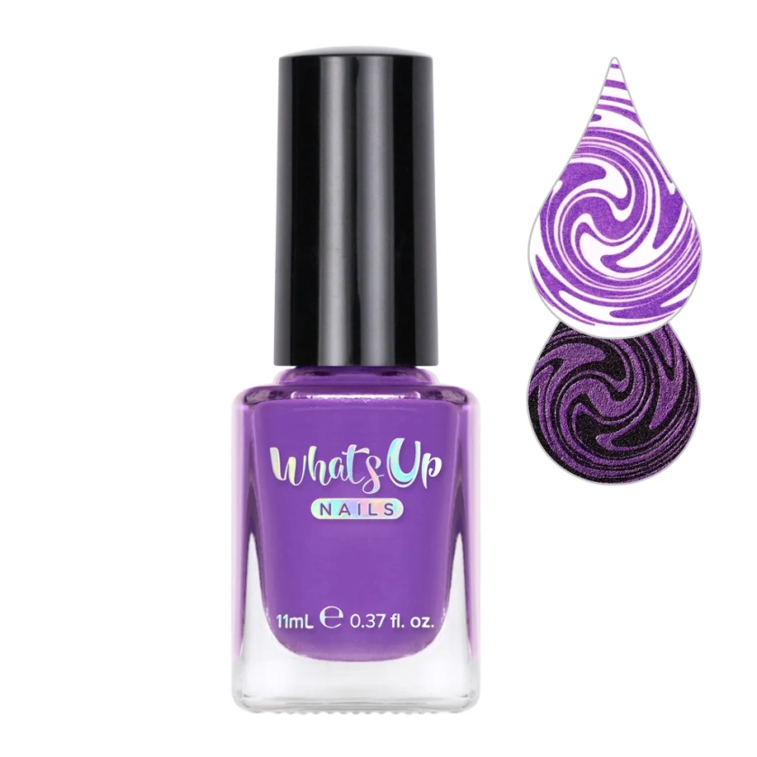 Whats Up Nails / First Violet Stamping Polish | Purple Creme – Daily Charme