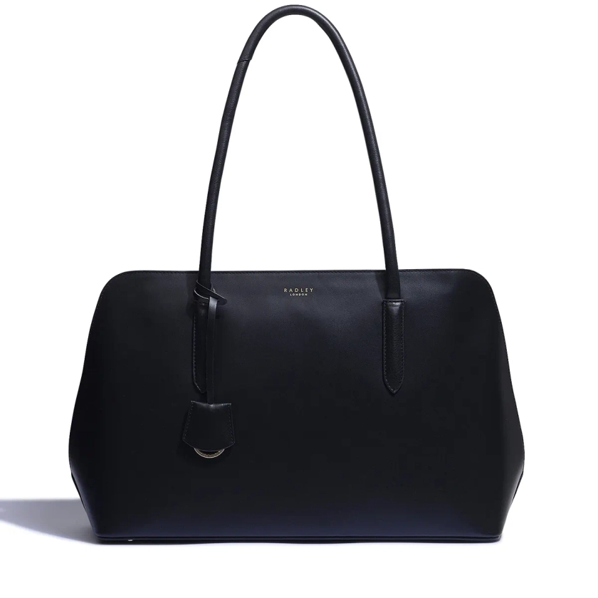 Large Zip-Top Work Bag In Black | Liverpool Street 2.0 | Radley London