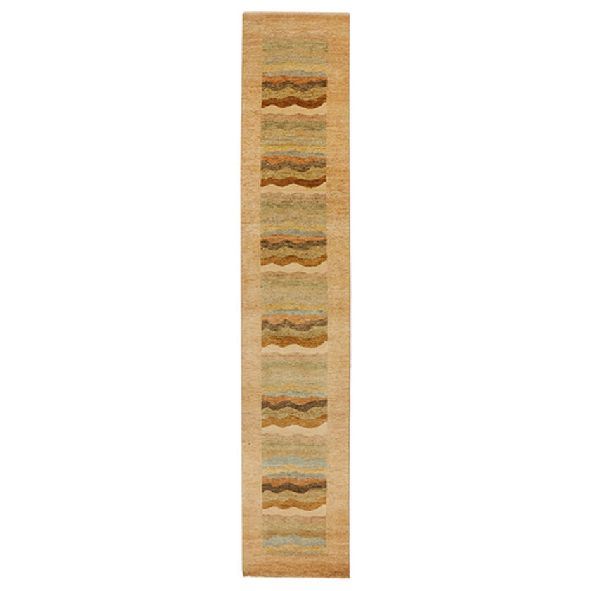 Amolika IV Hand-Knotted Wool Runner | Temple & Webster
