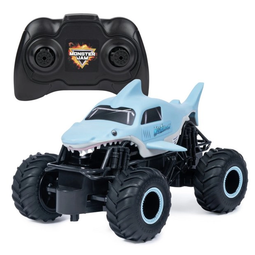 Buy Monster Jam Megalodon 1:24 Radio Controlled Truck - Blue | Remote control vehicles | Argos