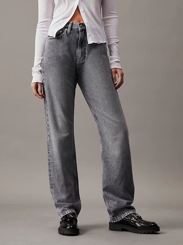 High Rise Straight Jeans Calvin Klein® | J20J2227761BZ