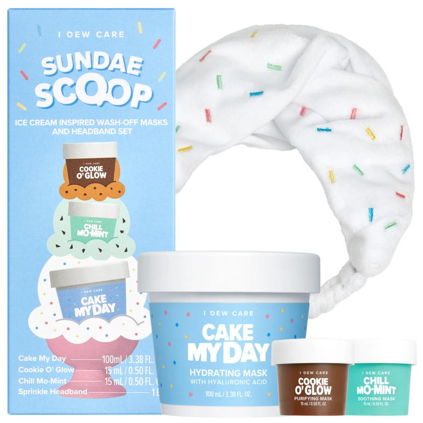 I DEW CARE Sundae Scoop Wash Off Mask Set