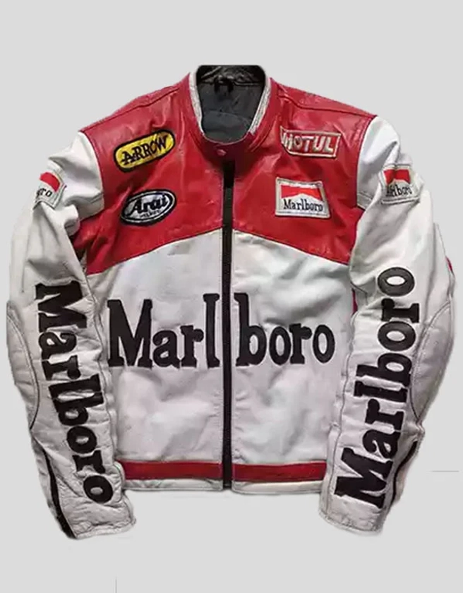 Vintage Marlboro Leather Jacket