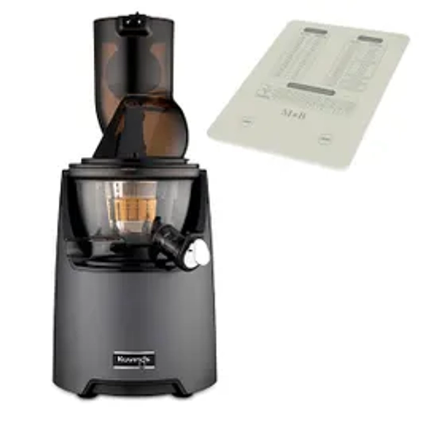 Kuvings EVO820 Evolution Cold Press Juicer Gunmetal With FREE Gift