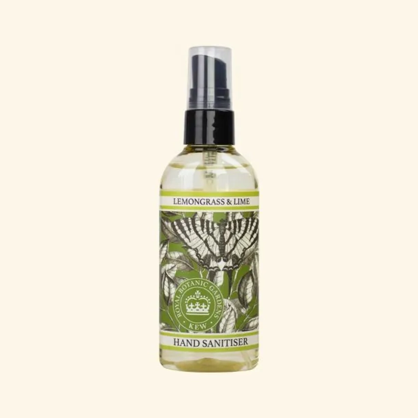 Kew Gardens Lemongrass and Lime Hand Sanitiser