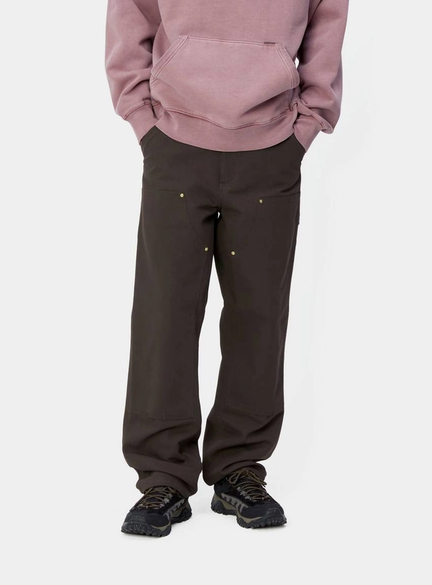 Carhartt WIP Double Knee Pant, Malbec | Official Online Store