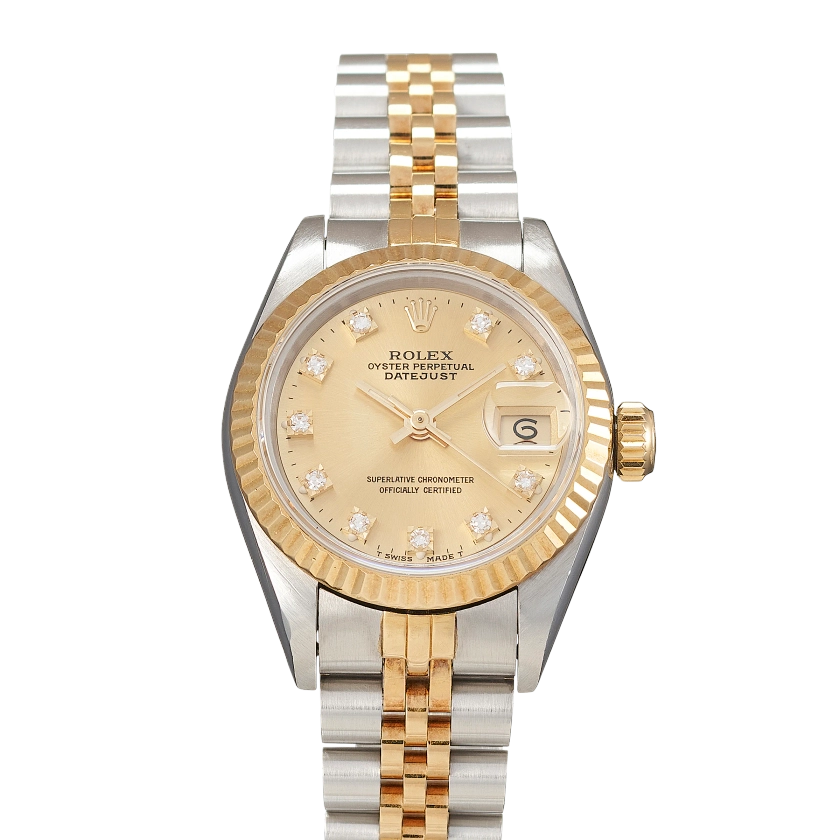 Rolex Lady-Datejust 69173 in Edelstahl / Gelbgold